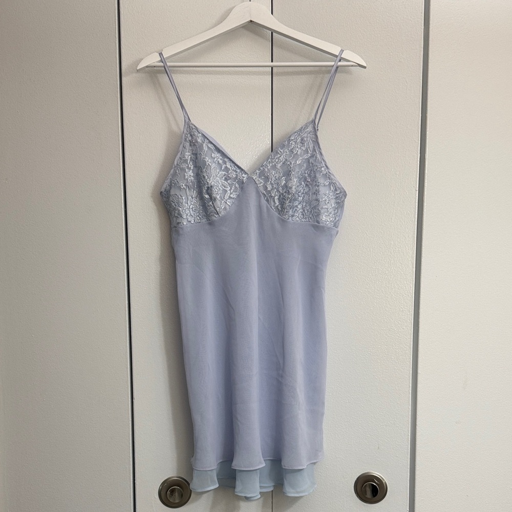 Secret Treasures Light Purple Lingerie Slip Pajama Dress Y2K VTG